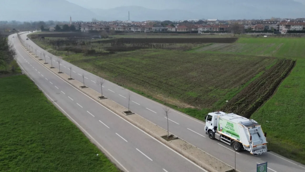 Bursa İnegöl'de temizlik filosu yapay zeka ile güçleniyor
