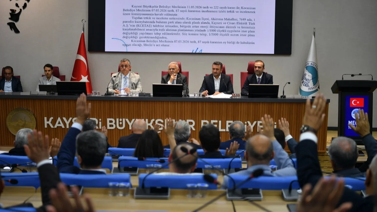 Kayseri Büyükşehir bütçesi kabul edildi