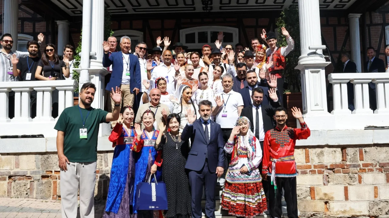 Altın Karagöz ekiplerinden Başkan Vekili Biba'ya ziyaret