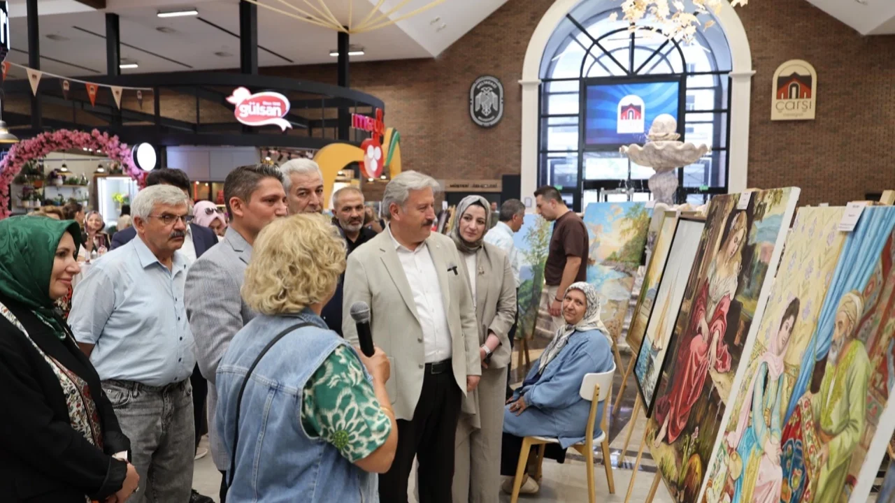 Çarşı Melikgazi’de sanat dolu bir gün