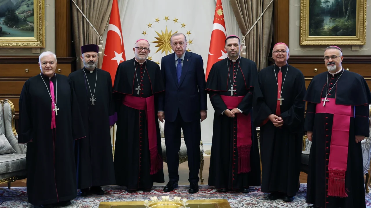 Cumhurbaşkanı Erdoğan, Külliye'de ağırladı