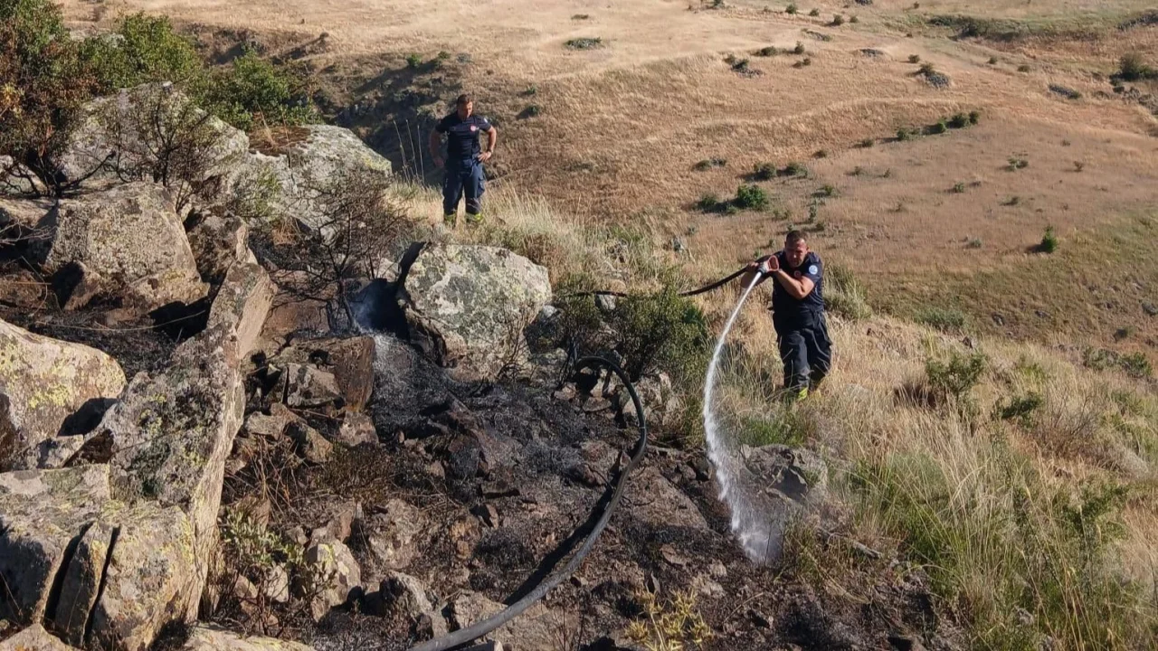 Eskişehir'deki orman yangınına müdahale sürüyor