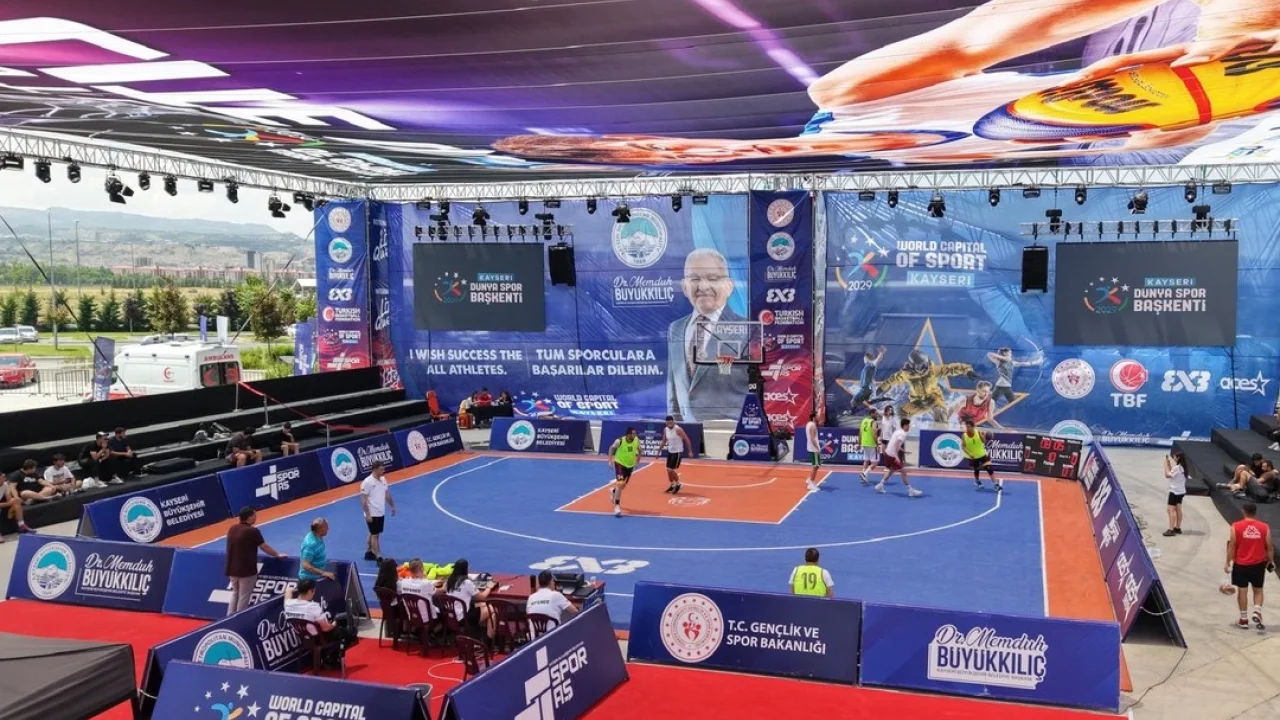FIBA 3x3 Lite Quest 2026 Kayseri'de başladı