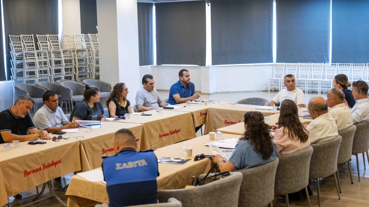 İzmir Bornova’da Muhtarlar Toplantısı yapıldı
