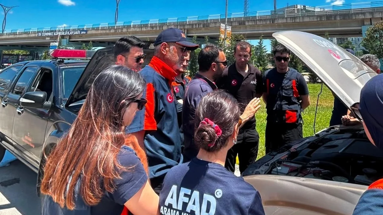 Kocaeli’de AFAD’a ileri sürüş eğitimi