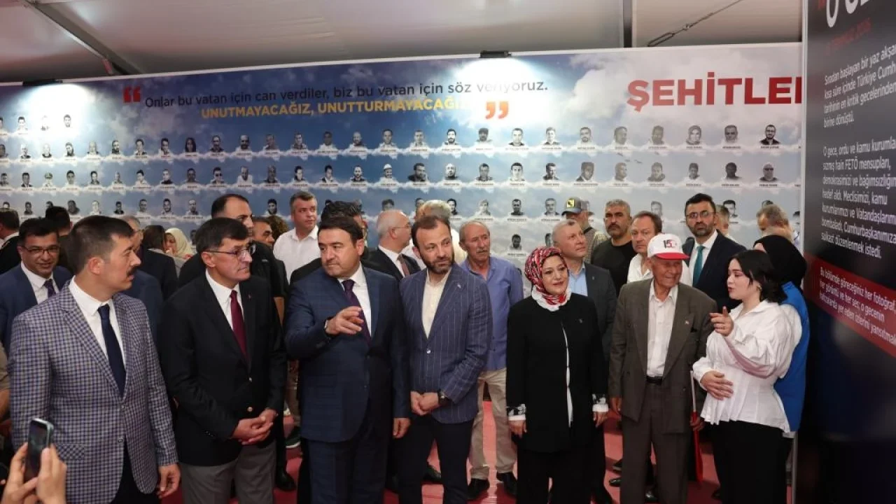 Kütahya’da 15 Temmuz sergisi açıldı
