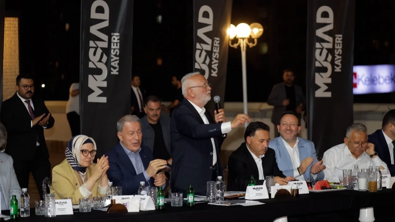MÜSİAD Kayseri Memduh Büyükkılıç'ı ağırladı