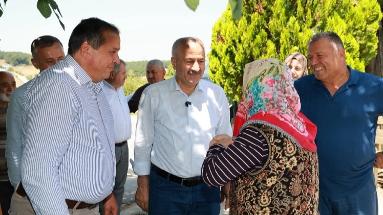 Zinnur Büyükgöz köy ziyaretlerini sürdürüyor