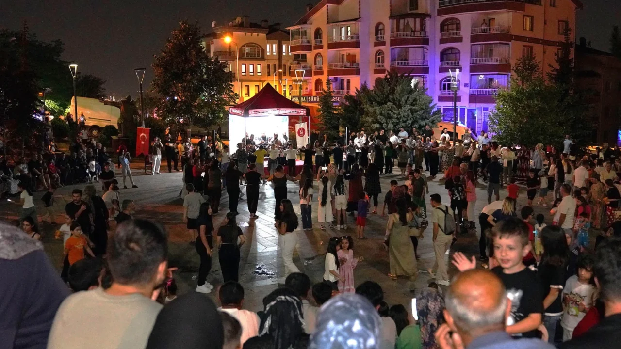 Ankara Keçiören’de müzik ve eğlence dolu akşam