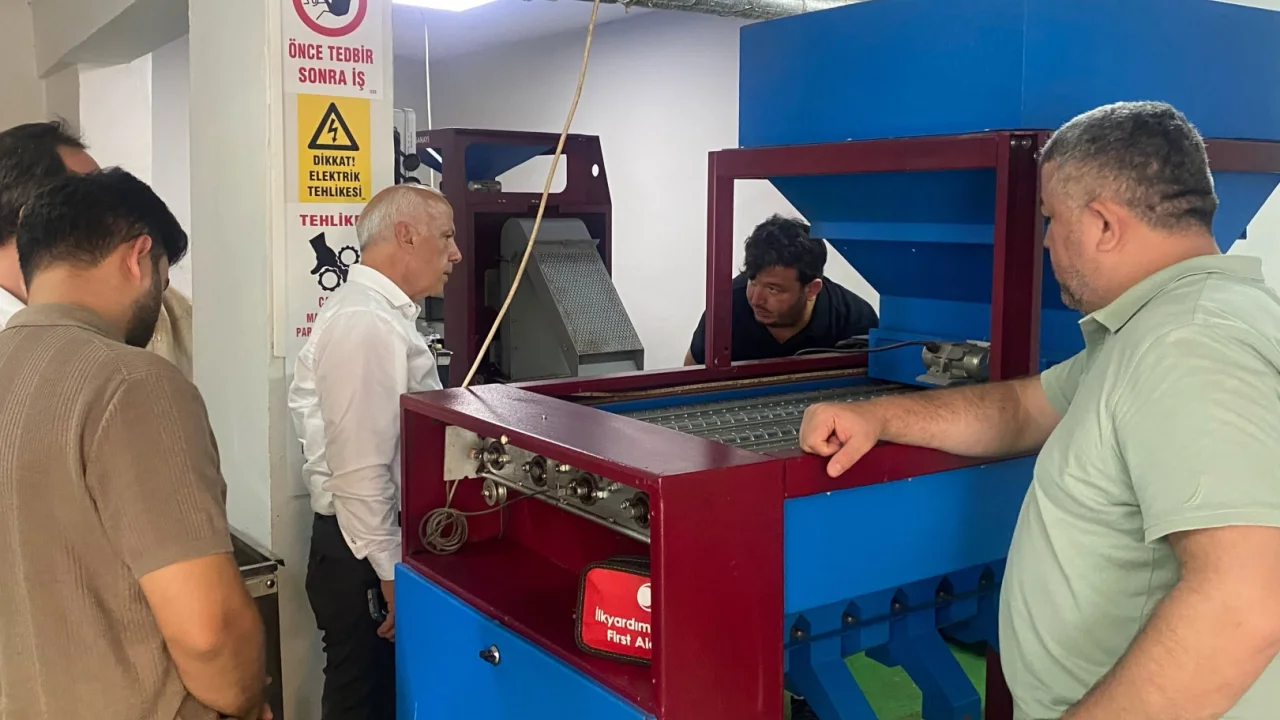 Artvin Ticaret Borsası'ndan fındık üretim tesisine ziyaret