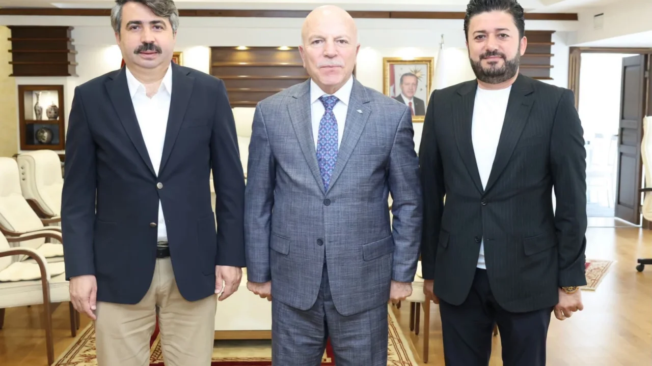 Başkan Yılmaz’dan Erzurum'a nezaket ziyaret