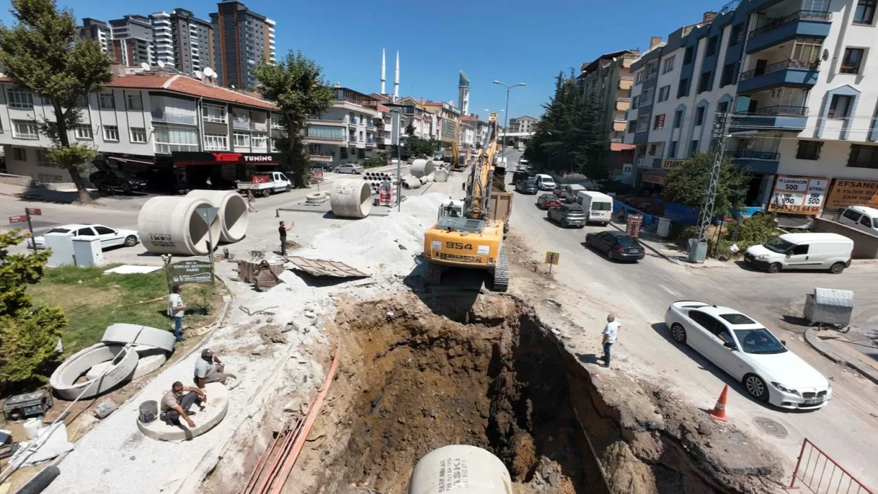 Başkent’te 40 yıllık altyapı sorunu çözülüyor