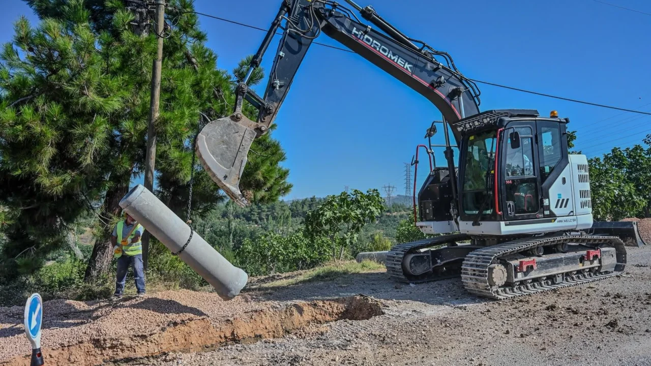 Bursa Büyükşehir'den yeni yerleşimlere altyapı hamlesi