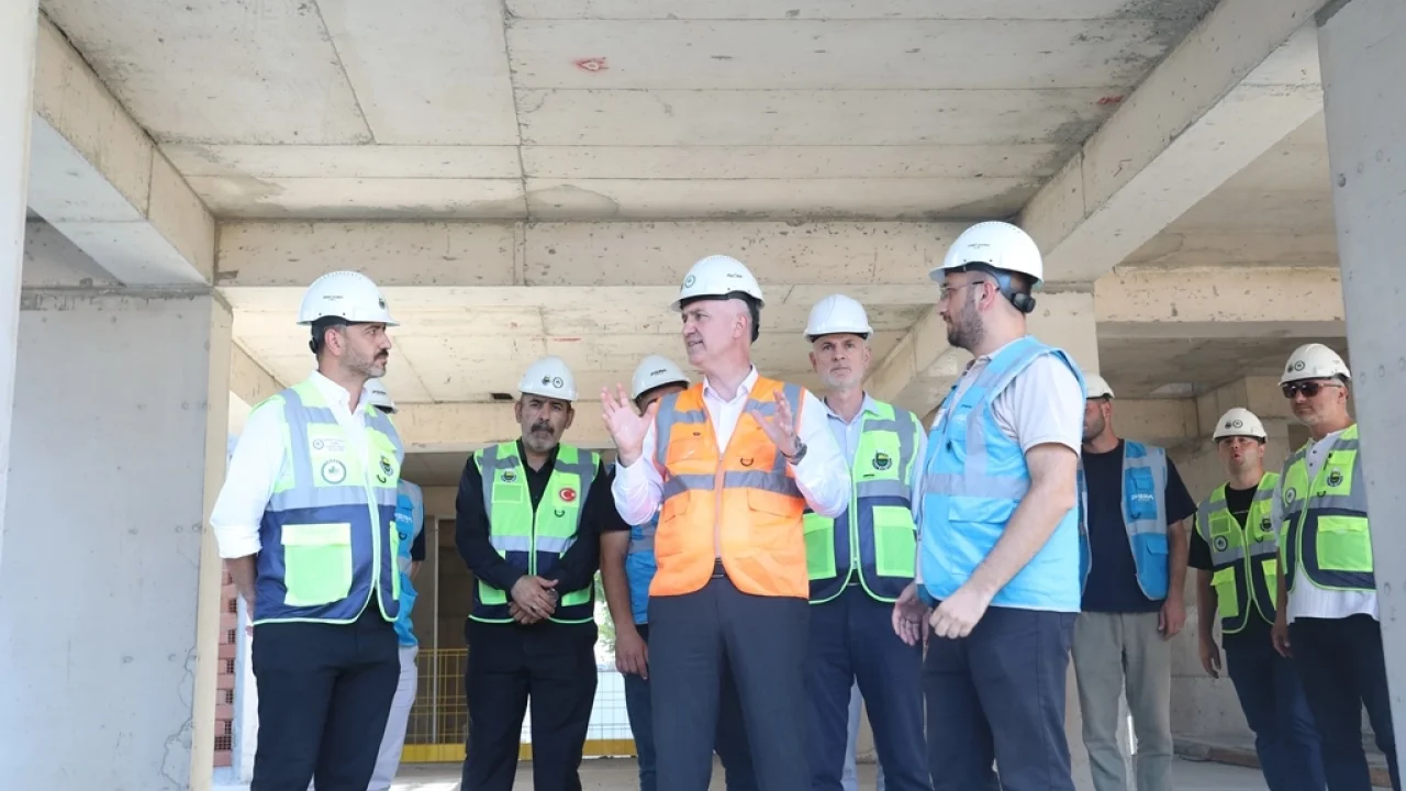 Bursa İnegöl’de Turgutalp Kentsel Dönüşüm Projesi hızla ilerliyor