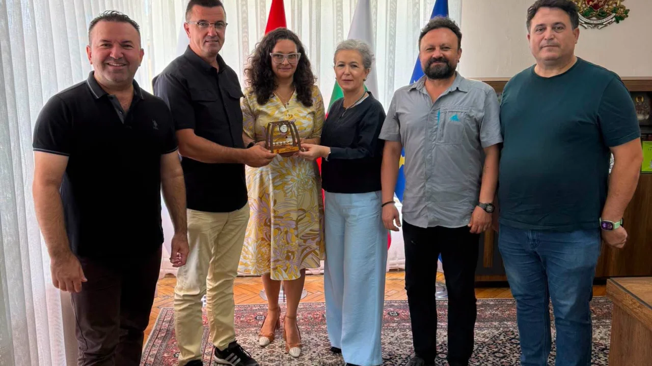 Edirneli gazetecilerden Bulgaristan Konsolosuna ziyaret