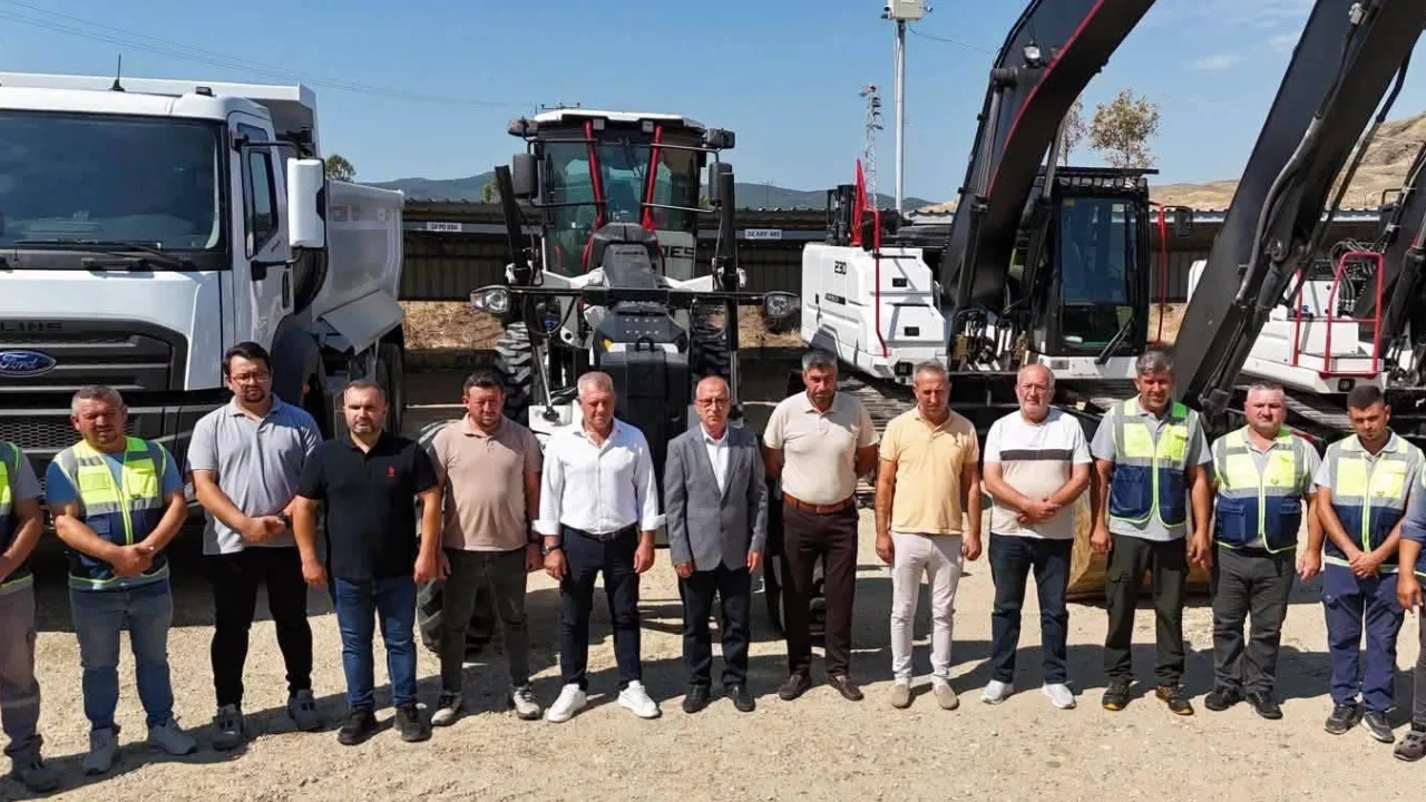 Hamzadere Sulama Birliği'nin araç envanterine takviye
