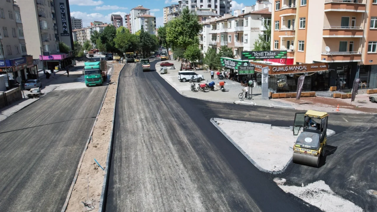 Kayseri Talas'ta trafiğe akıllı dokunuş