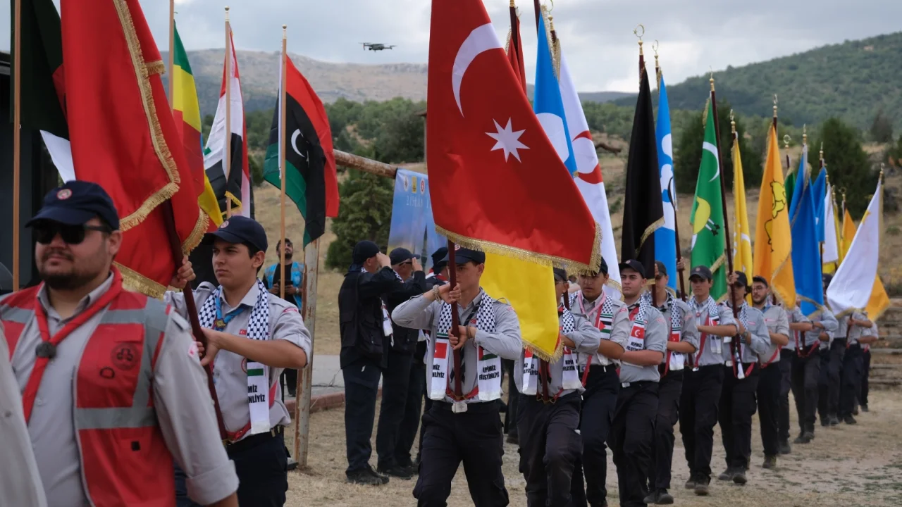 Konya’da İslam İzcileri Dostluk Kampı başladı
