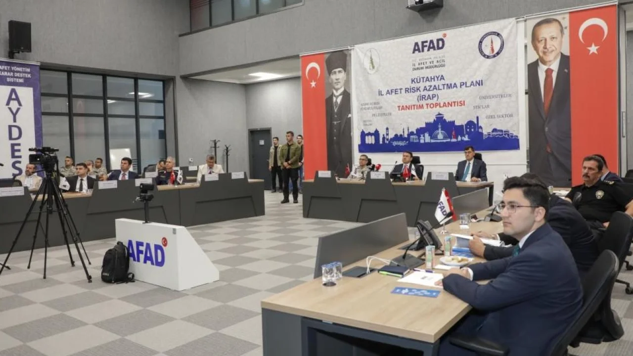Kütahya’da afet risklerine karşı yeni dönem hazırlığı