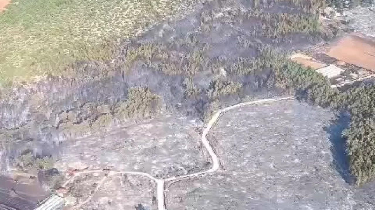 Muğla’da başlayıp Antalya’ya sıçrayan orman yangını kontrol altına alındı