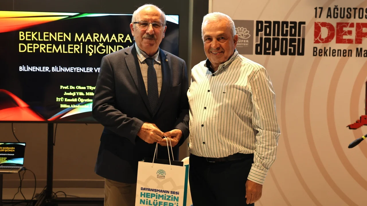 Prof. Dr. Okan Tüysüz uyarılarını Nilüfer'den yaptı