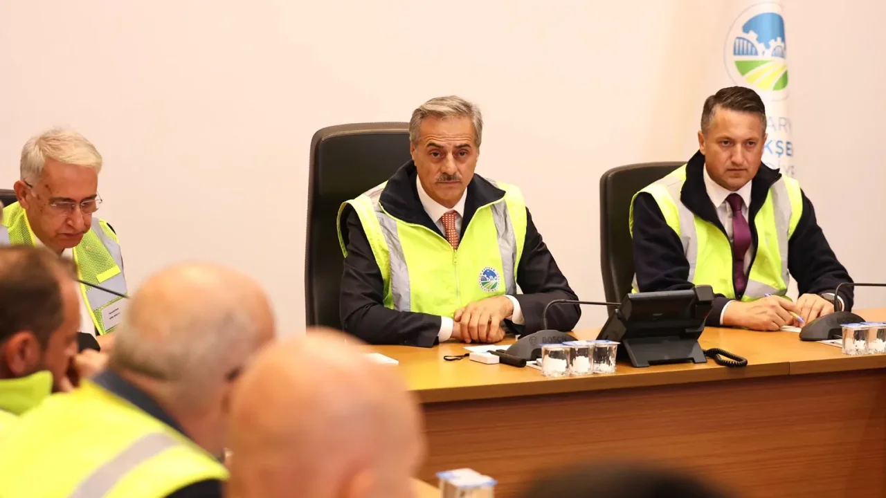 Başkan Alemdar son durumu Sakarya AKOM’dan paylaştı