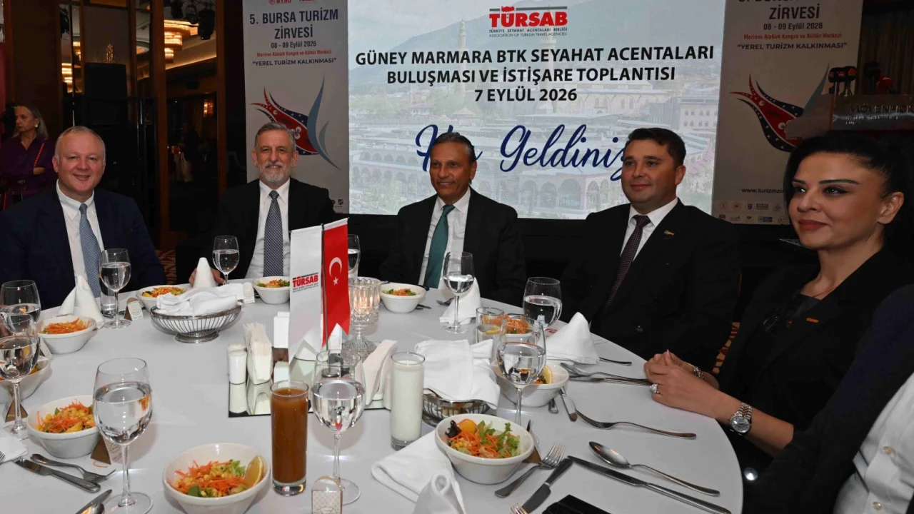 BTSO Başkanı Burkay turizm seyahat acentaları ile buluştu
