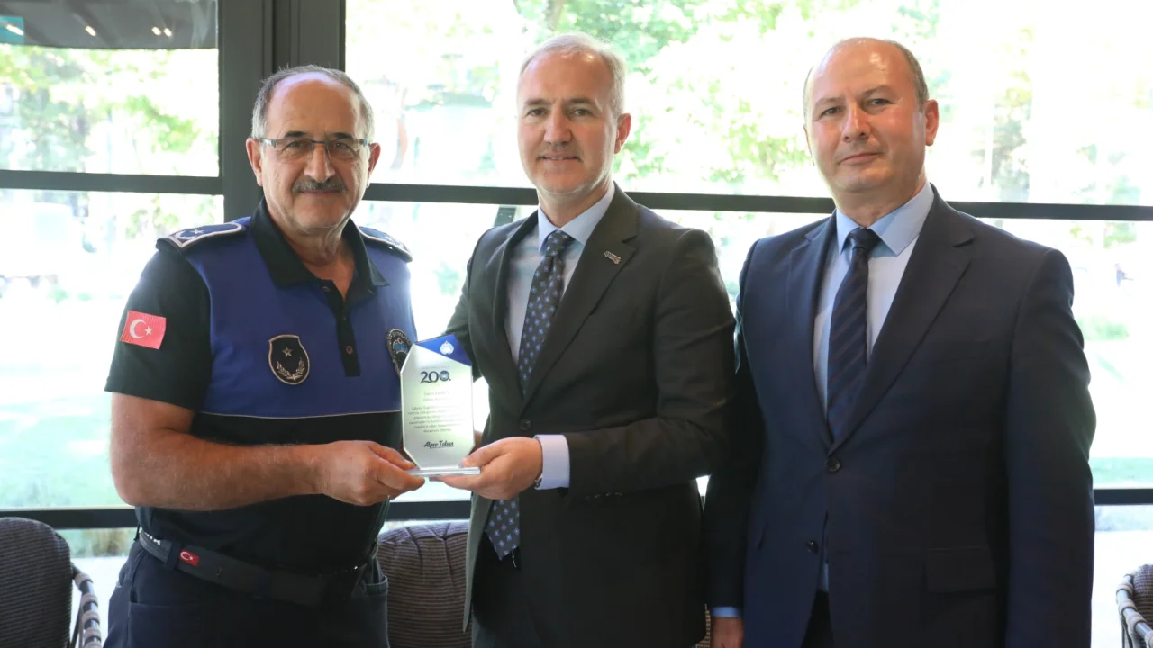 Bursa İnegöl'de Başkan Taban zabıta personeliyle buluştu