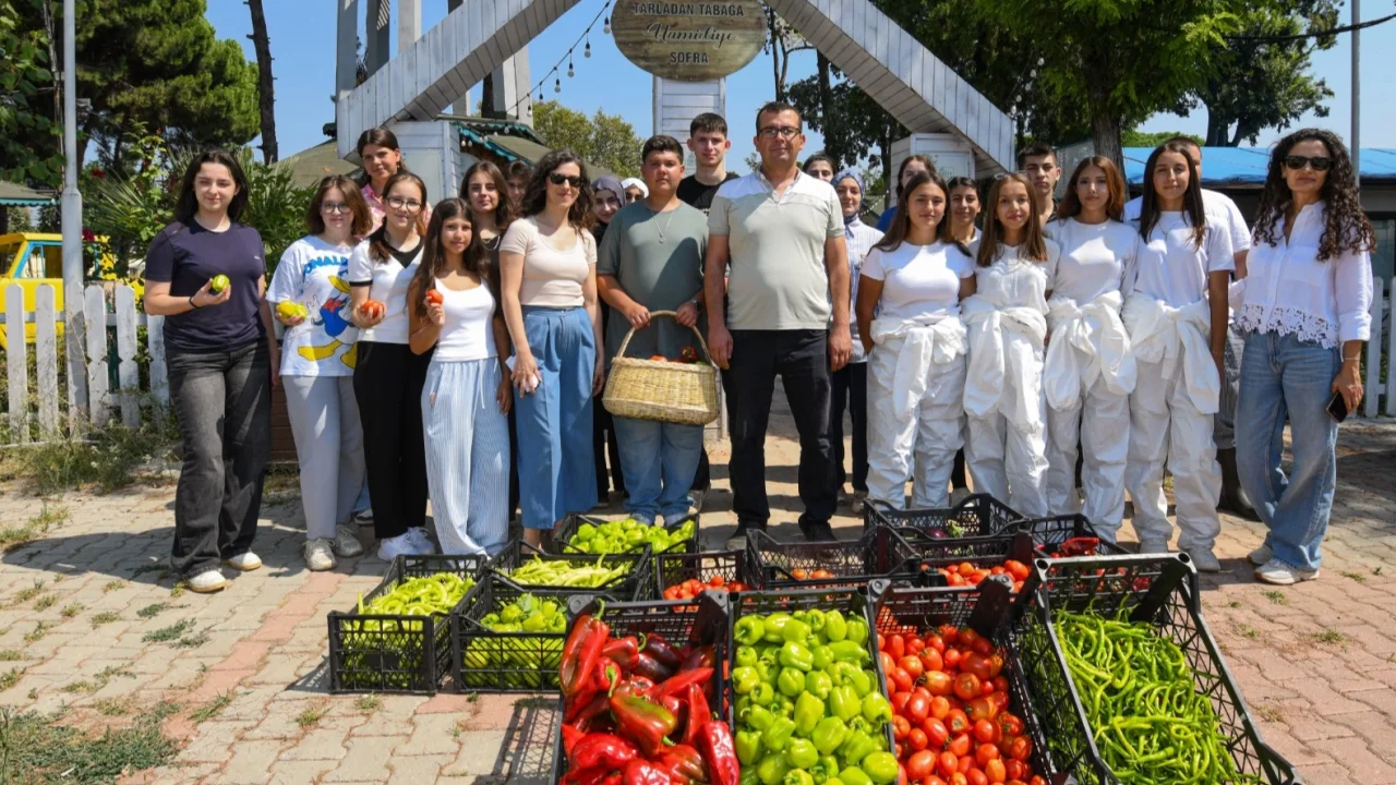 Bursa Osmangazi'de gıdanın topraktan sofraya yolculuğunun izleri sürüldü