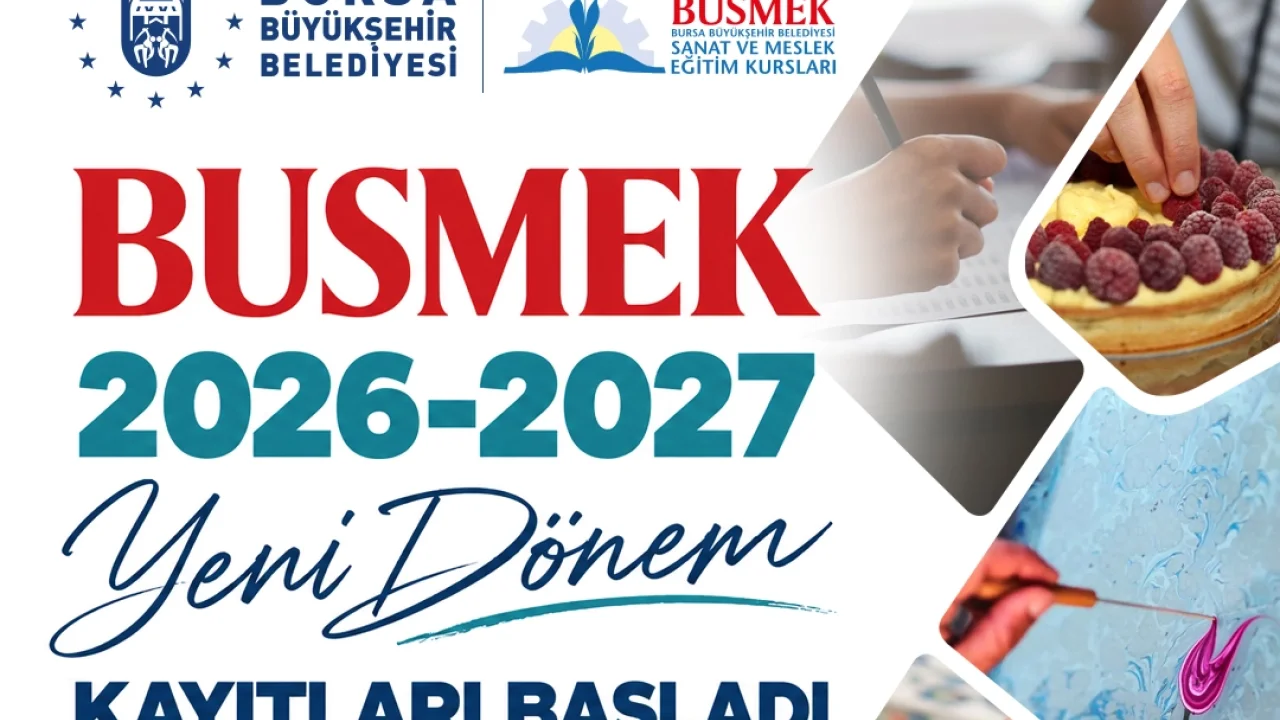 BUSMEK için yeni dönem kayıt vakti