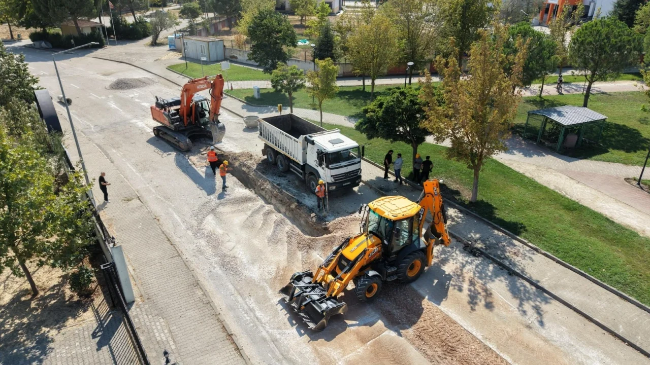 Büyükşehir’den Kayapa TOKİ’de altyapıya kalıcı çözüm