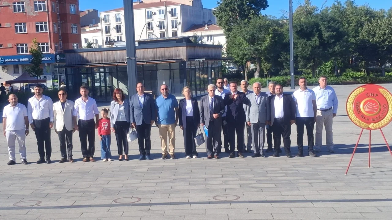 CHP’nin 103. kuruluş yıl dönümü Keşan’da da törenle kutlandı