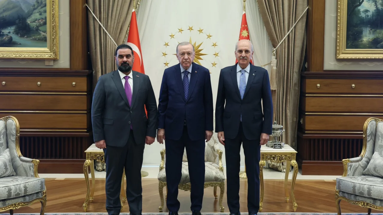 Cumhurbaşkanı Erdoğan, Irak Temsilciler Meclisi Başkanı Halbusi’yi kabul etti