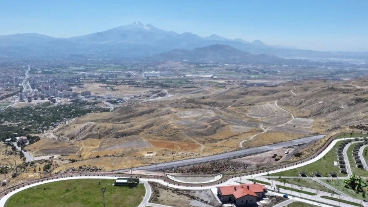 Erkilet Seyir Terası Kayseri'nin yeni simgesi olacak