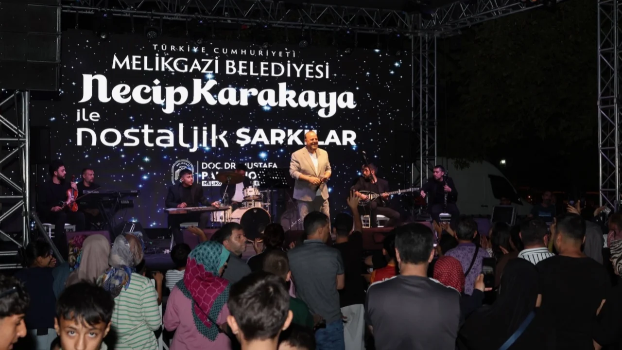 Kayseri Melikgazi'de müzik ziyafeti