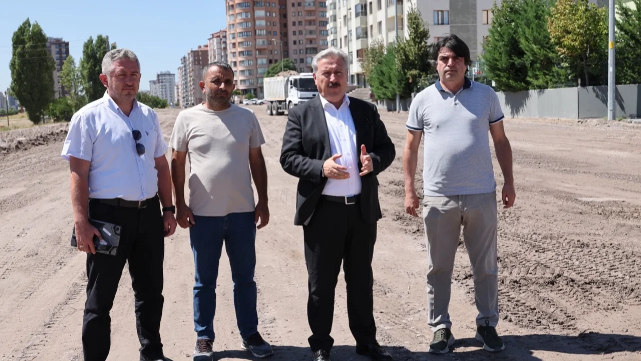 Kayseri Melikgazi'den ulaşıma taze soluk