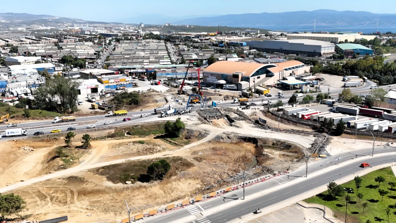 Kocaeli Gebze’deki kavşak projesi trafik yükünü omuzlayacak