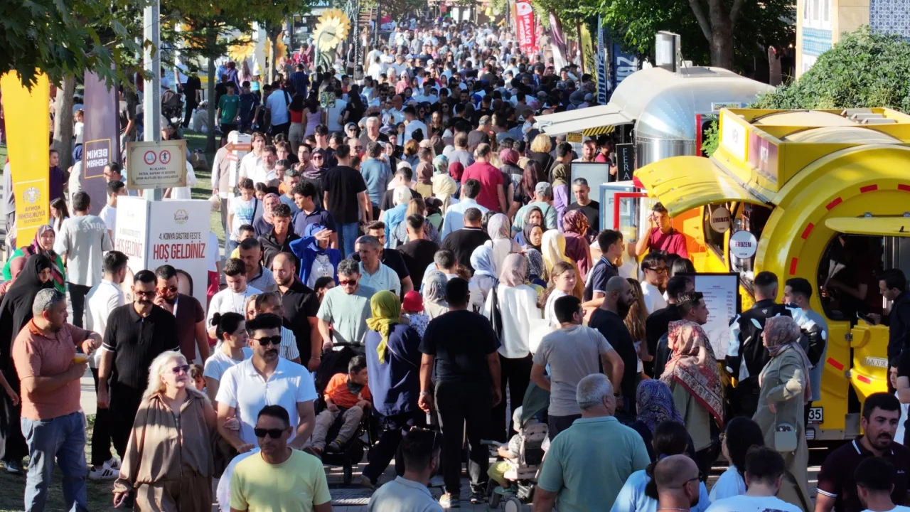 Konya’da 4. GastroFest’e büyük ilgi