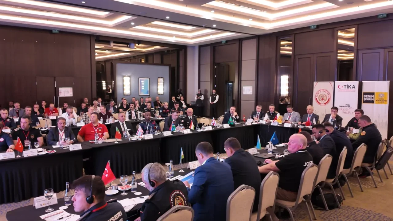 Konya’da Uluslararası İtfaiye Çalıştayı