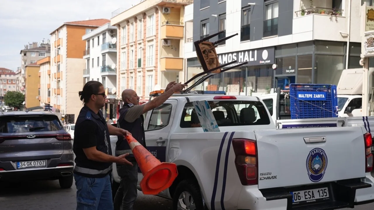Maltepe Fındıklı’da kaldırımlar yeniden yayaların