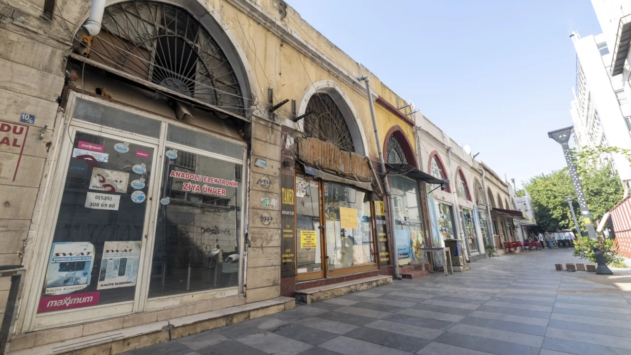 Mersin’de Kasaplar Çarşısı restorasyonla yeniden hayat buluyor