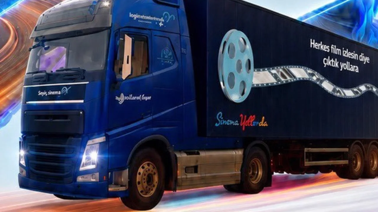 Mobil sinema tırı yarın Kayseri Talas'ta