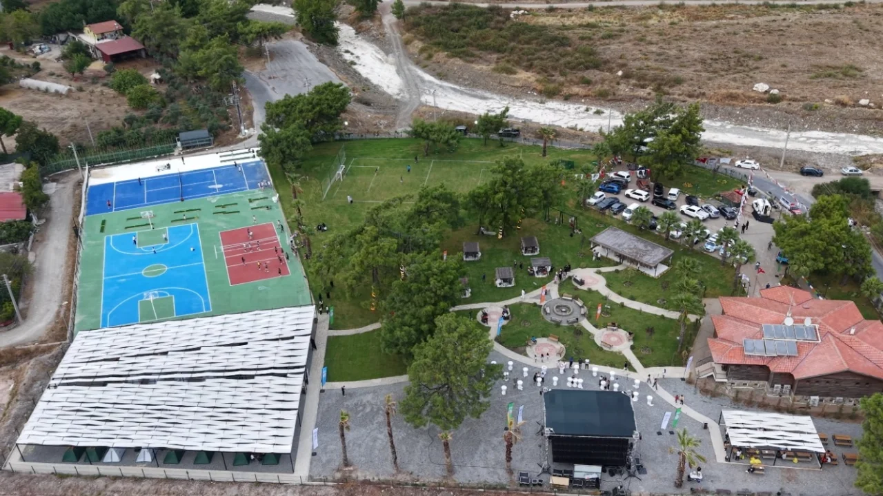Muğla'da Asparan Kamp ve Spor Tesisleri açıldı