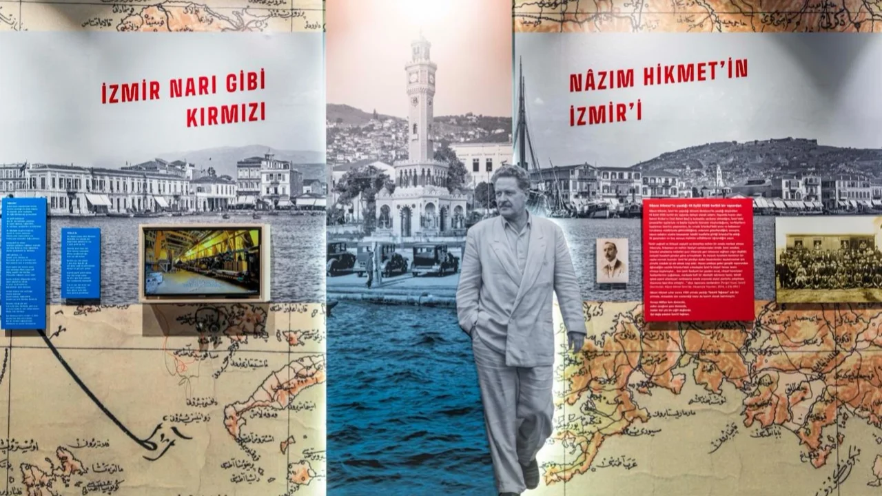 Nâzım Hikmet sergisi İzmir'de açıldı