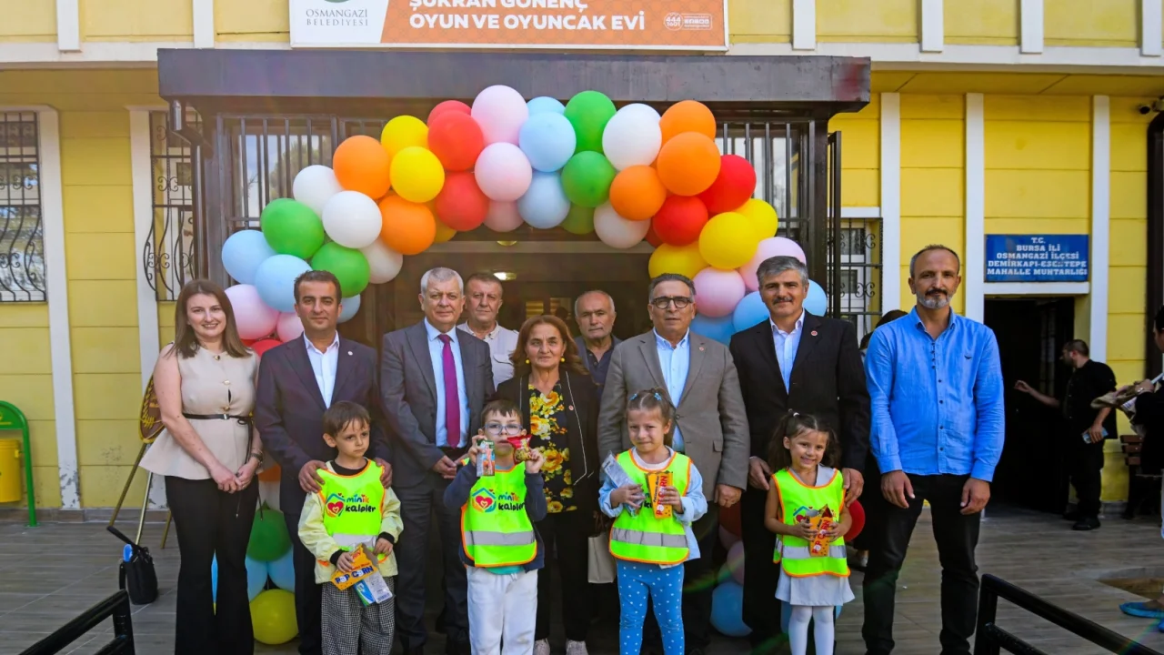 Osmangazi Belediyesi’nden geleceğe oyunla dokunan proje