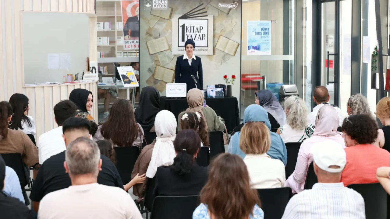 Osmangazi’de yazarları okurlarıyla bir araya getiren buluşmalar