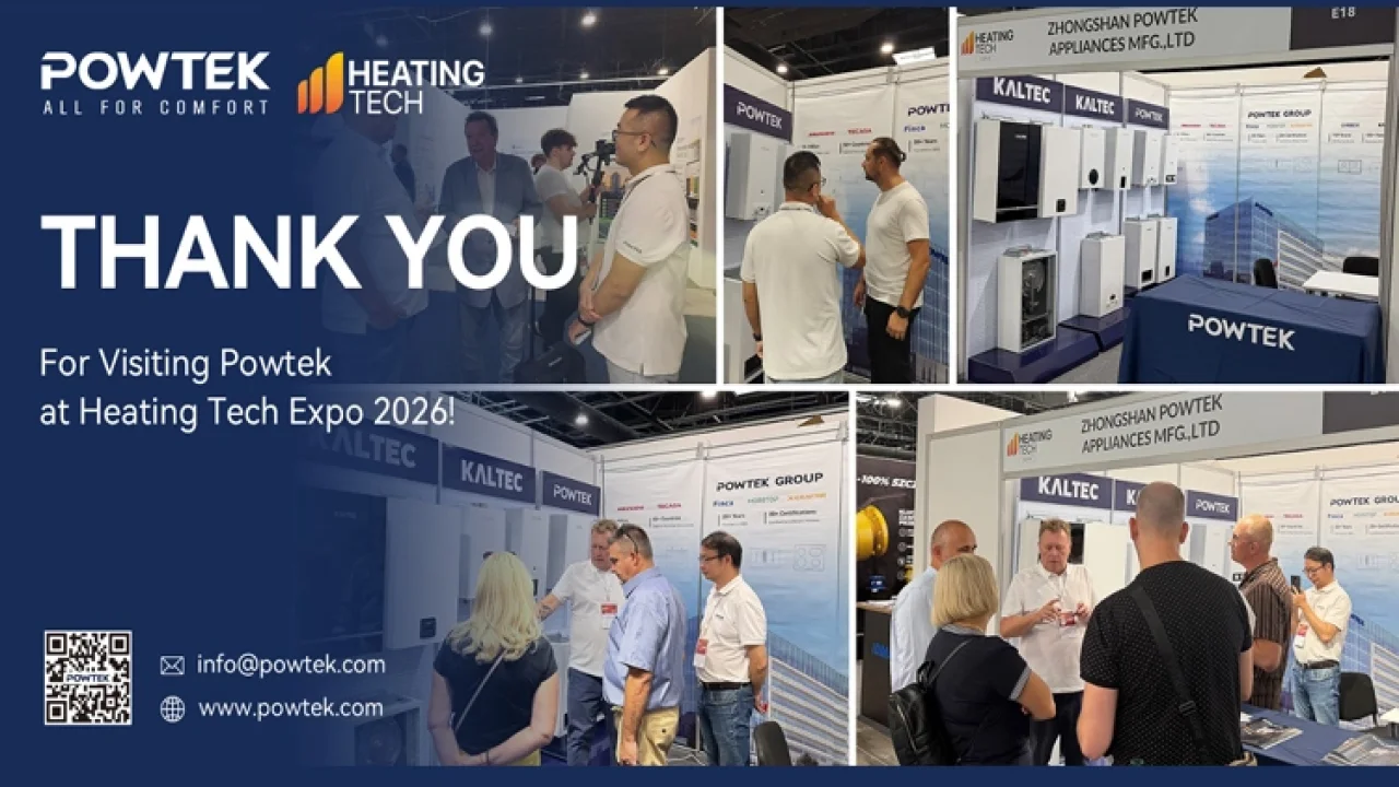POWTEK Group, Heating Tech Expo 2026 ve Zuchex 2026 fuarlarında çok markalı üretim gücünü sergiliyor