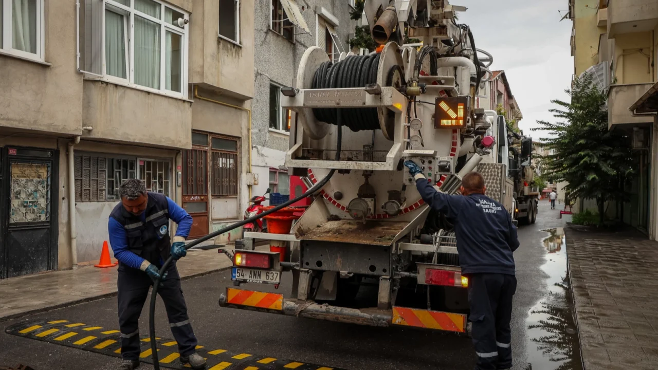 SASKİ’den 16 ilçede yağmur nöbeti