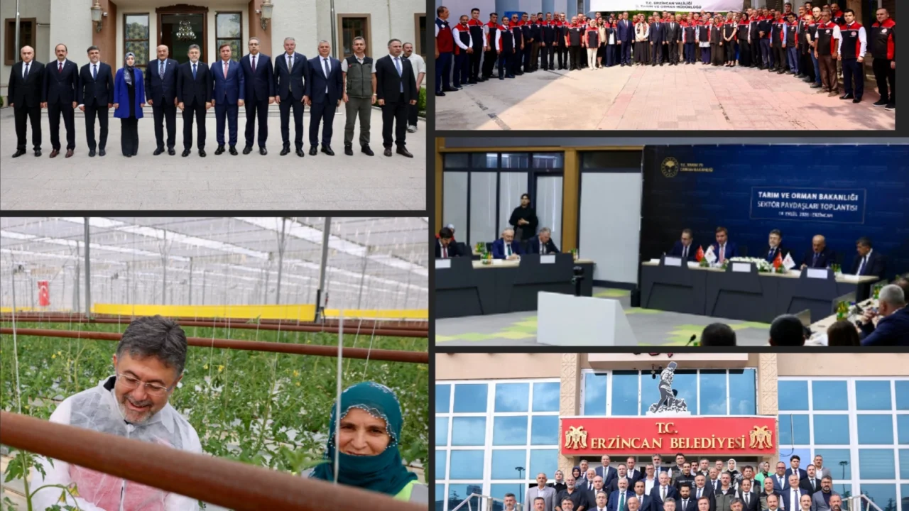 TMO'dan Bakan Yumaklı ile Erzincan ve Erzurum teması