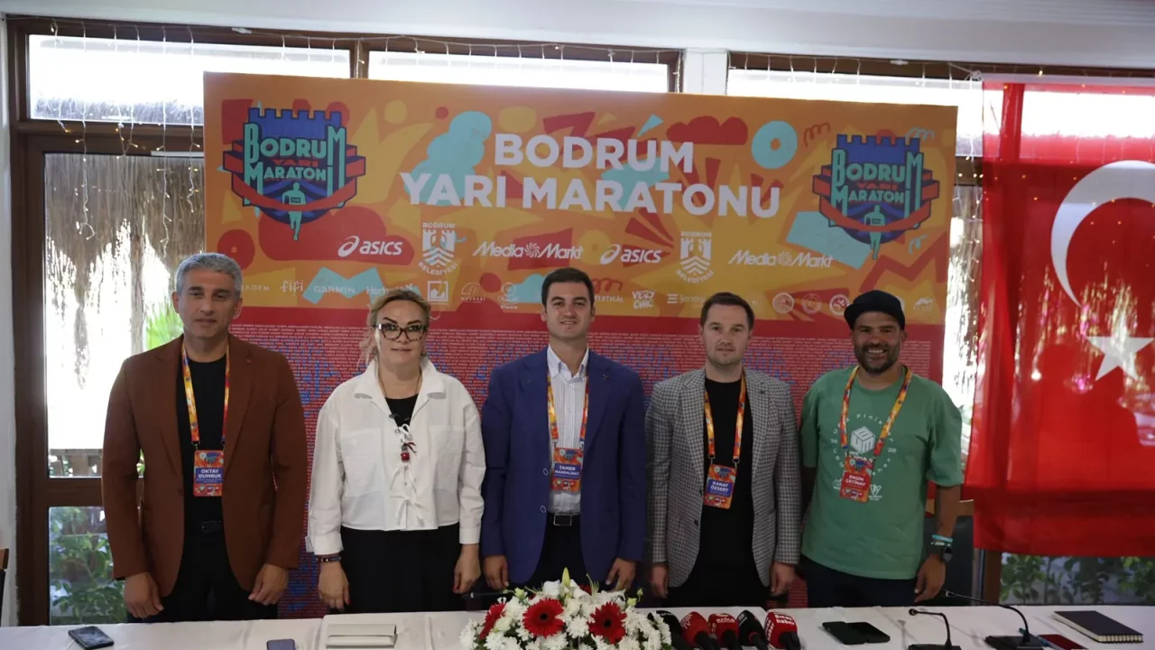 9. Uluslararası Bodrum Yarı Maratonu’nun basın toplantısı yapıldı